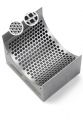 Fritsch zeefcassette chroomvrij met zeef 4 mm P25