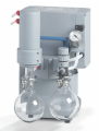Vacuubrand PC201NT chemie opstelling+reg. 1,5 mbar 3,4 m3/h