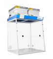 Ecosafe H092D+2C klasse 1 filterkast 90 cm breed 2 modules