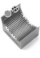 Fritsch standaard zeefcassette vierkante gaten 6 mm P25