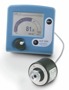 Vacuubrand vacuümmeter DCP3000 VSK3000 set 1080 – 0,1 mbar