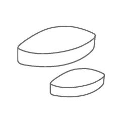 IKA IKAFLON25 Set roervlo 25 x 12 mm (5 stuks)