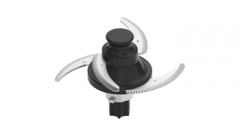 Fritsch Pulverisette 11 RVS gekarteld mes