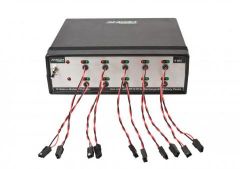 ANKOM RF25 oplaadstation voor 10 batterijen