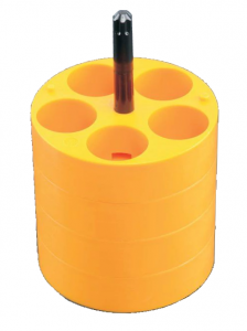 Thermo TX-400 adapters 25/30ml DIN rond-/plattebodem buizen