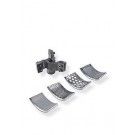 Fritsch zeef RVS 6 mm voor Pulverisette 16