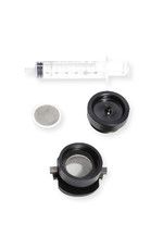 Fritsch set voor legen van maalbeker P7 premium