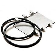 Scientific Industries plaat met elastieken 2 sets