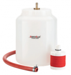 CertoClav condensatievat incl. filter en slang