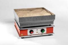 LHG-Harry Gestigkeit ST73 zandbad 360x360x50 mm 130-370°C